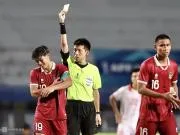 中国U23vs泰国U23裁判笠原宽贵数据:近20场50黄2红3点