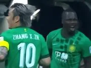 首秀即破门,沙德拉克斩获国安生涯处子球