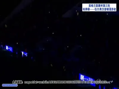 英格兰联赛杯第三轮：埃弗顿1-0狼队
