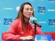郑钦文:谢谢大家能来观看比利简金杯,希望朋友们键盘下留情