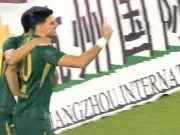 半场战报:浙江2-0三镇,托利奇传射,米特里策建功