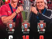 🇵🇹🏆葡萄牙冲击队史第三座欧国联冠军！葡萄牙在一...