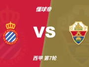 彩民支持率:西班牙人vs埃尔切,主胜76%,支持率一边倒