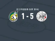 阿贾克斯5-1大胜锡塔德幸运,巴斯、多尔贝格破门