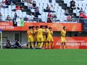 韩国U23vs国足亚运半场数据：射门4-1射正4-1，控球率49%-51%