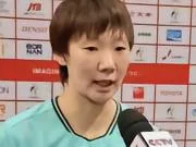 王曼昱:能够跟莎莎会师决赛,圆满完成了女单的任务