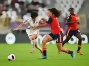 半场：U20西班牙女足0-0朝鲜女足，朴玉一失良机
