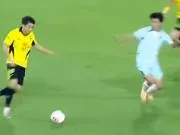 广东广州豹1-1大连鲲城，梁学铭破门，穆谢奎扳平，尼康助攻