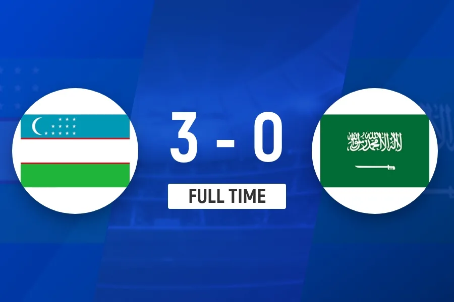 杀进亚运四强!乌兹别克U23男足3-0沙特U23男足 将战日本朝鲜胜者