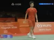 国羽男团2-3不敌印尼，无缘亚运会三连冠