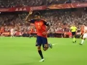 半场战报:西班牙2-1克罗地亚,亚马尔传射,普维尔破门