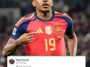 拉明・亚马尔本赛季表现:⚽️对阵英格兰:进球🅰️...