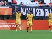 半场战报：国足亚运队1-1韩国，王钰栋单刀破门，毛伟杰助攻