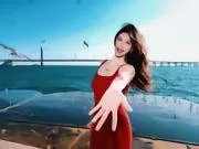 夏思凝晒美照：100米栏运动员是我，但我不止是田径运动员