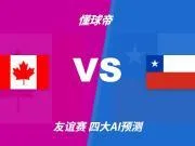 四大AI预测加拿大vs智利:三家看好主胜,Kimi建议平局