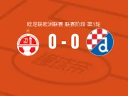 贝尔谢巴工人0-0萨格勒布迪纳摩，双方破门乏术