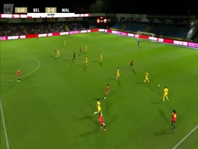 欧青U21预选赛比利时1-0战胜威尔士，弗尔芒助...