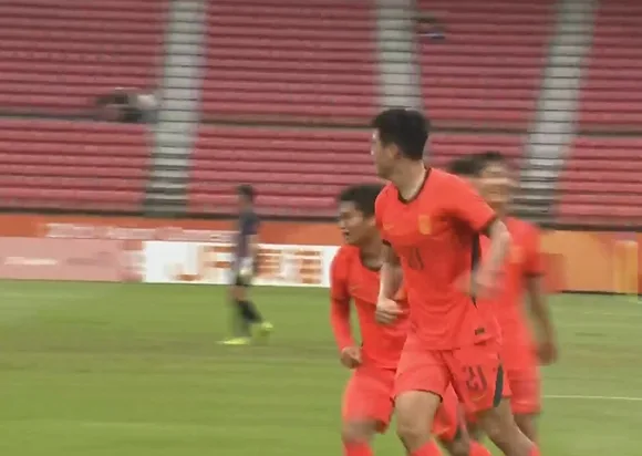 这集我看过!U23亚洲杯国足3-0越南,为球队打入首球的也是彭啸