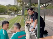 马德兴：宋凯观看了U23男足与朝鲜的赛前训练