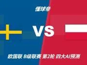 四大AI预测瑞典vs波兰:三家看好主胜,Kimi建议平局