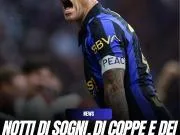 🔵⚫ 欧冠之夜，米兰城属于国米！蓝黑军团向梦想发...