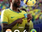 巴西 🇧🇷 历史首次对阵印度 🇮🇳 取得胜利！这...