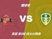 四大AI预测桑德兰vs利兹联：三家看好客胜，Kimi倾向平局