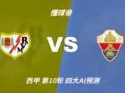 四大AI预测巴列卡诺vs埃尔切：三家看好主胜，Kimi倾向平局