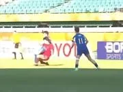 半场战报：中国女足0-1韩国女足，邵子钦失良机，卢贞英破门