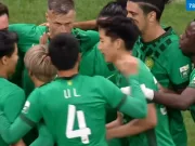 国安1-0西海岸，法比奥疑似重伤，张玉宁头球破门制胜