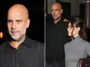 太阳报：瓜帅携女儿出席贝嫂在巴黎举办的时装秀