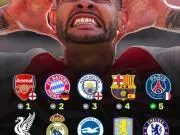 OneFootball:男足俱乐部最新实力排行榜...