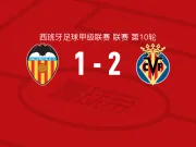 比利亚雷亚尔2-1逆转瓦伦西亚，米卡塔泽、亚历克斯-弗里曼建功
