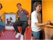 迪巴拉会见了将他画成超级英雄的街头艺术家,并向他致谢